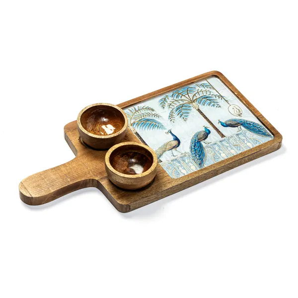 Rectangle_Serving_Platter_with_2_Bowls_In_Mangowood_,_Snacks_Platter_For_Home_&_Dining_Table_,_Chip_N_Dip_Platter_With_Handle_,_Serving_Tray