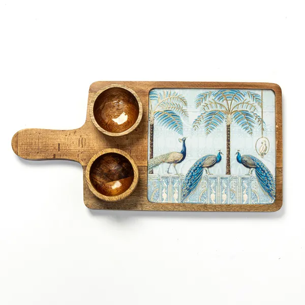 Rectangle_Serving_Platter_with_2_Bowls_In_Mangowood_,_Snacks_Platter_For_Home_&_Dining_Table_,_Chip_N_Dip_Platter_With_Handle_,_Serving_Tray