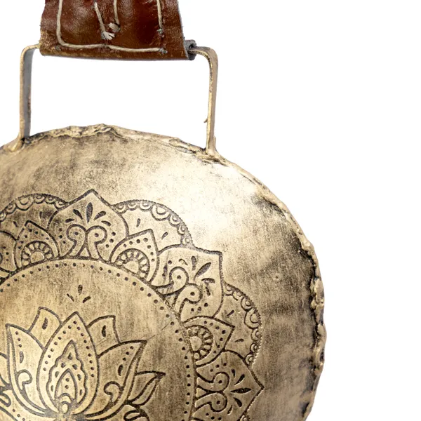 Metal_Wall_Hanging_Swiss_CowBell_with_Mandala_Lotus_Embossing