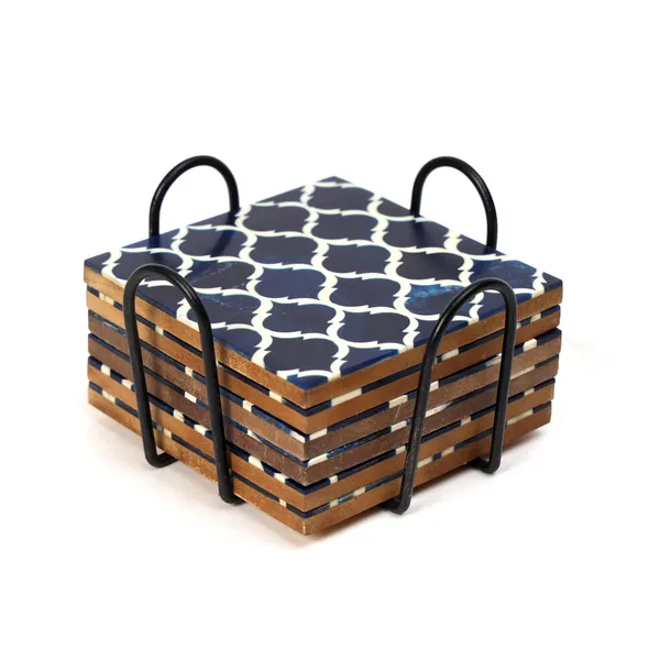 Set_of_6_Inlay_Wooden_Coasters_with_Black_Stand_for_Home_and_Dining_Table_|_Stylish_Coasters_for_Tea_Coffee_and_Bar_(10_x_10_cm)