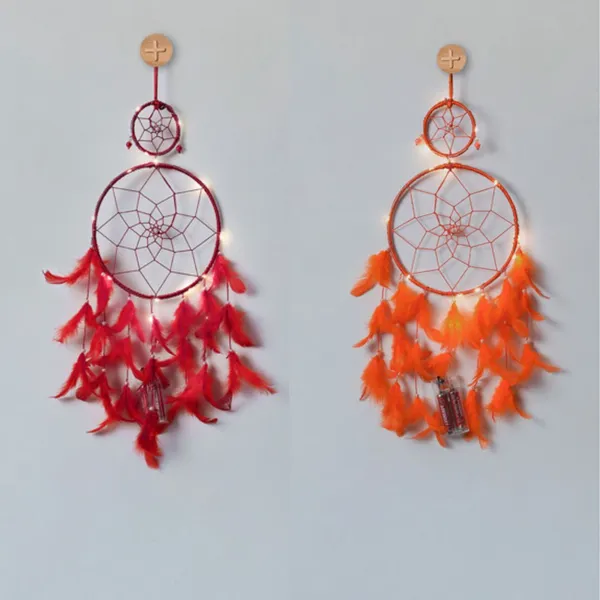 Dream_Catcher_with_Lights_Wall_Hanging_with_2_Ring_with_Pink_&_Yellow_Feathers_and_Lights_for_Home_D?cor,_Diwali_Gifting_Hanging_Decoration_(Pack_of_2)