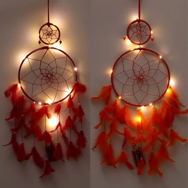 Dream_Catcher_with_Lights_Wall_Hanging_with_2_Ring_with_Pink_&_Yellow_Feathers_and_Lights_for_Home_D?cor,_Diwali_Gifting_Hanging_Decoration_(Pack_of_2)