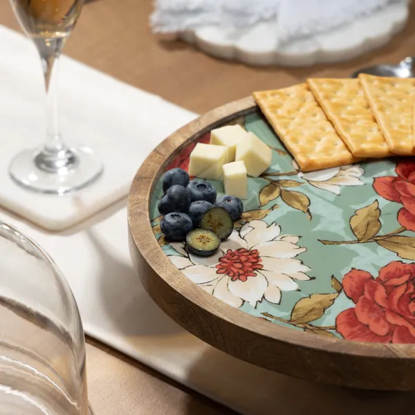 Round_Lazysusan_Platter_in_Mangowood_For_Home_&_Dining_Table_,_Multipurpose_Serving_Stand