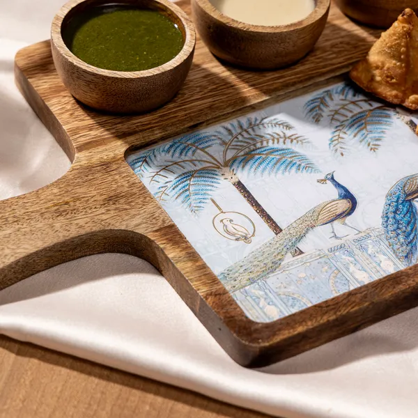 Rectangle_Serving_Platter_with_3_Bowls_In_Mangowood_,_Snacks_Platter_For_Home_&_Dining_Table_,_Chip_N_Dip_Platter_With_Handle_,_Serving_Tray