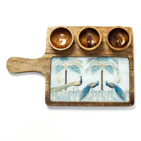 Rectangle_Serving_Platter_with_3_Bowls_In_Mangowood_,_Snacks_Platter_For_Home_&_Dining_Table_,_Chip_N_Dip_Platter_With_Handle_,_Serving_Tray