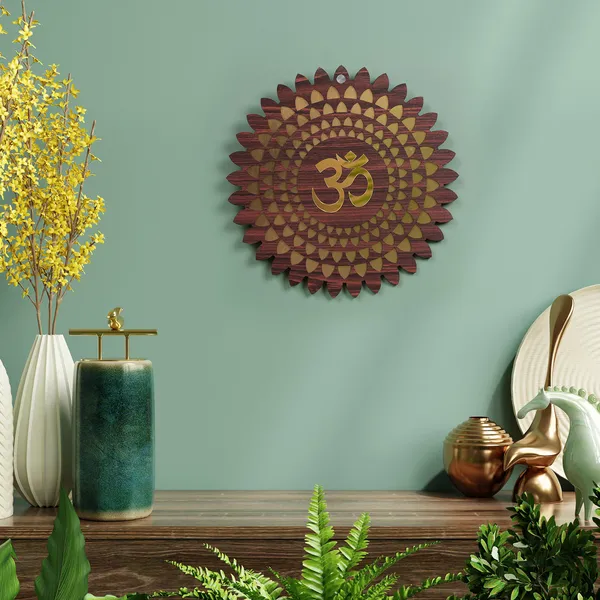 MDF_Wooden_OM_Wall_Hanging_?_12x12_Inches_|_Feng_Shui_Wall_Art_&_Positive_Vibes_Decor_for_Home,_Office,_Diwali_Decoration_&_Gifts