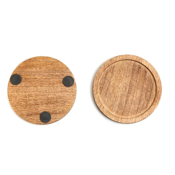 Brown_Wooden_Round_Wooden_Coasters_With_Stand_For_Home_And_Dining_Table_,_Stylish_Coasters_For_Tea_Coffee_And_Bar_(_(25X25)Cm_)