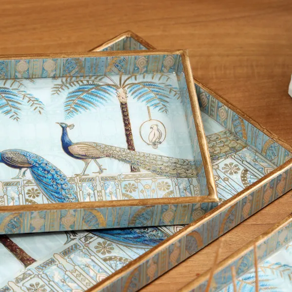 Wooden_Enamel_Coated_Rectangular_Set_of_3_Trays_|_Serving_Tray_for_Home_&_Dining_Table_|_Printed_Multipurpose_Trays__(10X6_,_11X7,_12x8_Inches))