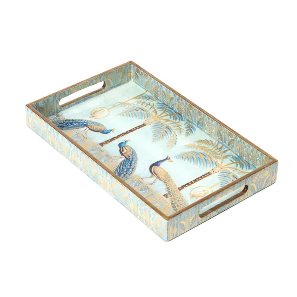 Wooden_Enamel_Coated_Rectangular_Set_of_3_Trays_|_Serving_Tray_for_Home_&_Dining_Table_|_Printed_Multipurpose_Trays__(10X6_,_11X7,_12x8_Inches))