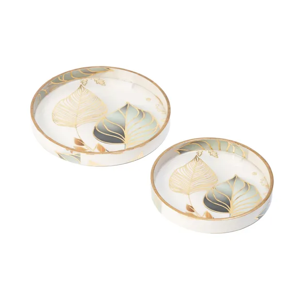 Wooden_Enamel_Coated_Round__Set_of_2_Trays_|_Trending_Serving_Tray_for_Home_&_Dining_Table_|_Printed_Multipurpose_Trays__(7x7_,_9x9_Inches)