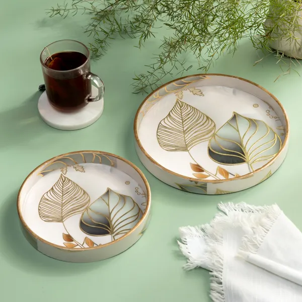 Wooden_Enamel_Coated_Round__Set_of_2_Trays_|_Trending_Serving_Tray_for_Home_&_Dining_Table_|_Printed_Multipurpose_Trays__(7x7_,_9x9_Inches)