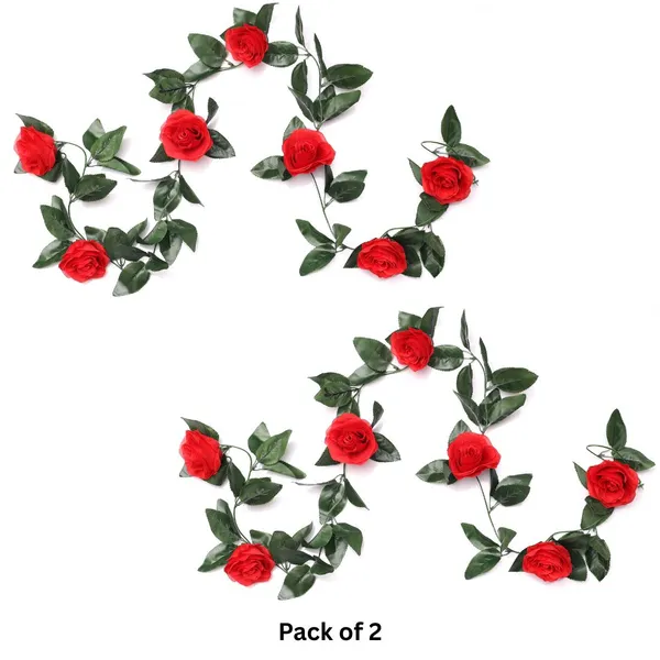 Artificial_Red_Rose_Creeper_With_7_Flowers_Decorative_Hanging_Floral_Vine_For_Home_Wall_Decoration_Balcony_Garden_Wedding_Decor_And_Party_Setup_Pack_of_2