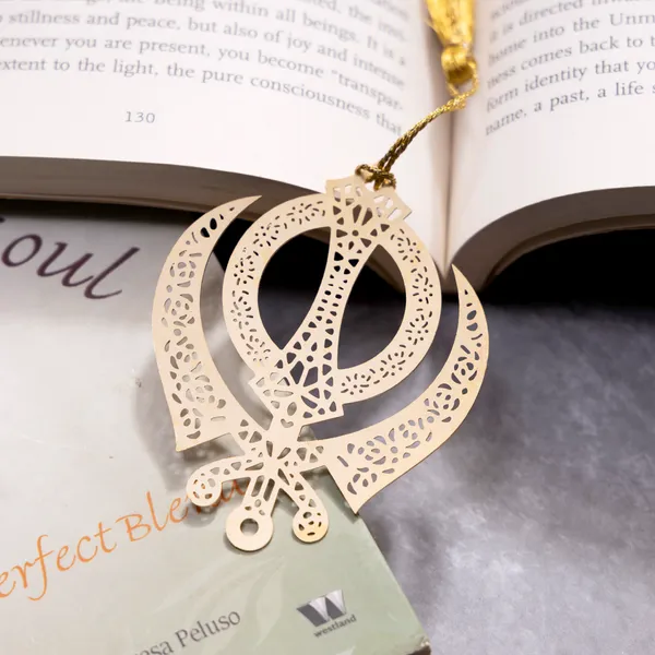 Handcrafted_Brass_Bookmark_?_Khanda_Design_with_Tassel,_Elegant_Book_Lover_Gift_&_Reading_Accessory