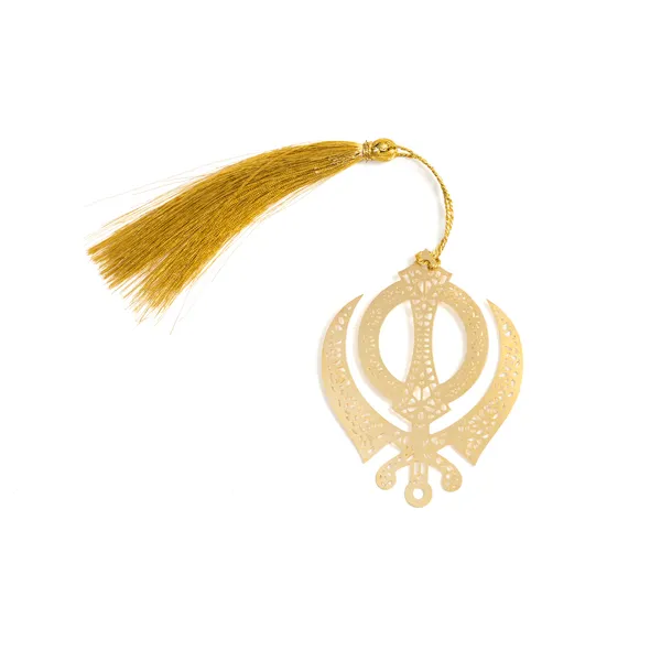 Handcrafted_Brass_Bookmark_?_Khanda_Design_with_Tassel,_Elegant_Book_Lover_Gift_&_Reading_Accessory