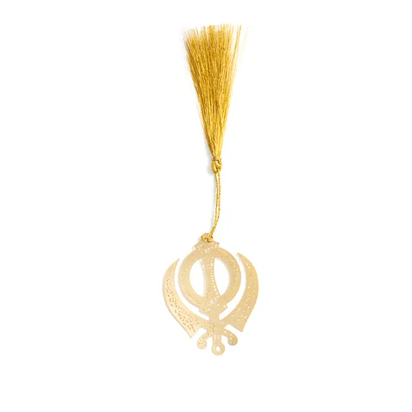 Handcrafted_Brass_Bookmark_?_Khanda_Design_with_Tassel,_Elegant_Book_Lover_Gift_&_Reading_Accessory