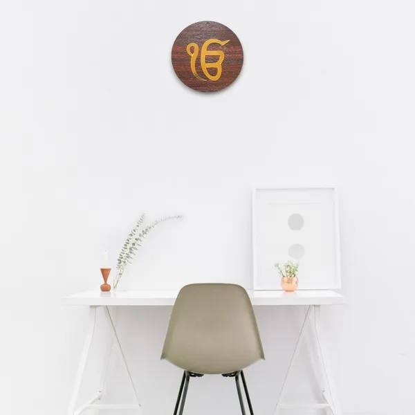 MDF_Wooden_Ik_Onkaar_Wall_Hanging_?_8x8_Inches_|_Spiritual_Sikh_Wall_Art_&_Positive_Vibes_Home_Decor_for_Living_Room,_Office_&_Gift_Purpose