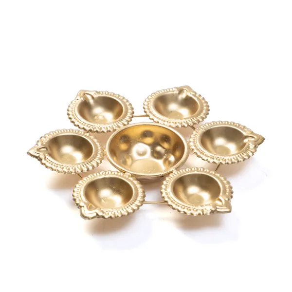 Metal_Golden_Urli_Diya_Bowl_7_Inch_for_Diwali_&_Festive_Decoration_|_Pooja_Room,_Living_Room,_Home,_Office,_Balcony,_Indoor_Outdoor_Tealight_Candle_Holder_|Diwali_Gift_(Pack_of_5)