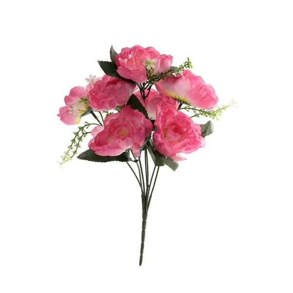Artificial_Poppy_Rose_Flower_Bunch_7_Realistic_Silk_Flowers_for_Home_Decor,_Vase_Arrangement_&_Wedding_Decoration_Pack_of_2__(Vase_Not_Included)