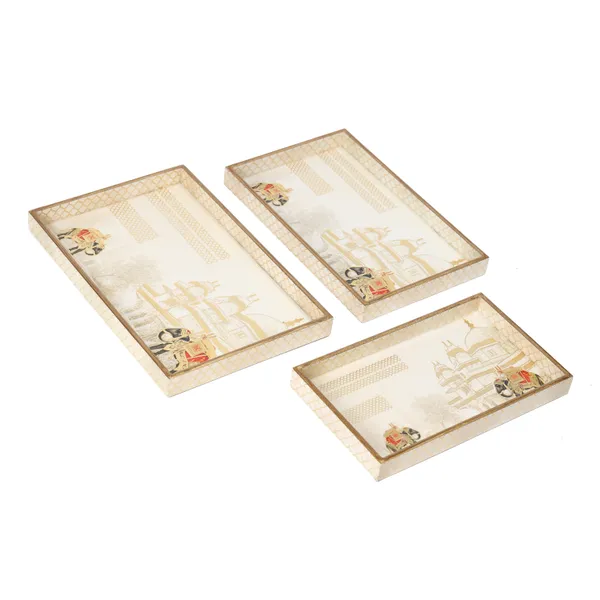 Wooden_Enamel_Coated_Rectangular_Set_of_3_Trays_|_Serving_Tray_for_Home_&_Dining_Table_|_Printed_Multipurpose_Trays__(10X6_,_11X7,_12x8_Inches))