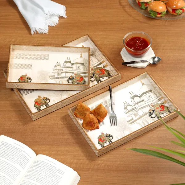 Wooden_Enamel_Coated_Rectangular_Set_of_3_Trays_|_Serving_Tray_for_Home_&_Dining_Table_|_Printed_Multipurpose_Trays__(10X6_,_11X7,_12x8_Inches))