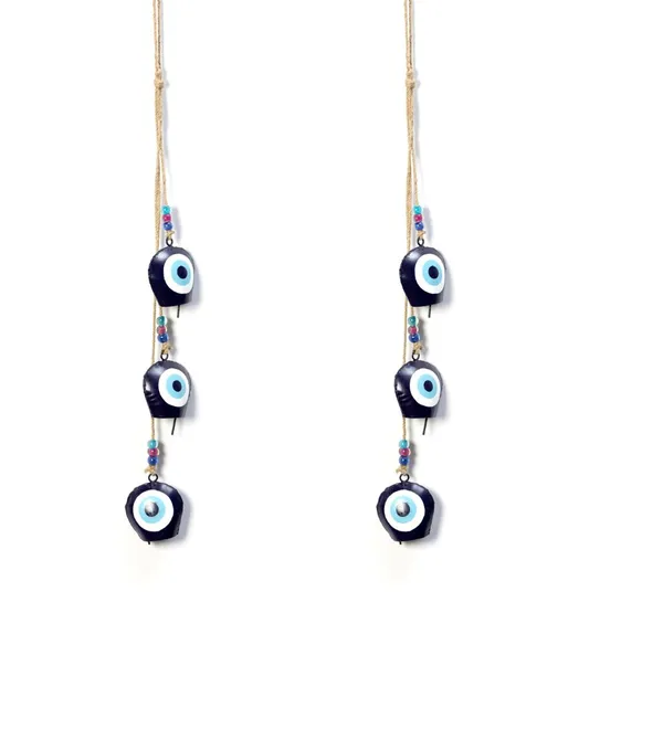 Pack_of_2_Metal_Wall_Hanging_Windchime_with_Evil_Eye_design_Hanging_CowBells