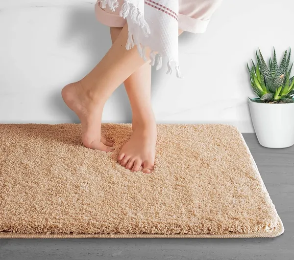 MAA_HOME_CONCEPT_(35x50_cm_Solid_1500_GSM_Microfiber_Bath_Mat_Super_Absorbent/Anti-Skid_Mats_for_Bathroom/Bedroom/Door_Mat/Kitchen/Floor_Mat_(Beige_Pack_of-1)