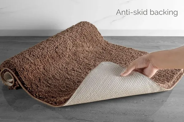 MAA_HOME_CONCEPT_(35x50_cm_Solid_1500_GSM_Microfiber_Bath_Mat_Super_Absorbent/Anti-Skid_Mats_for_Bathroom/Bedroom/Door_Mat/Kitchen/Floor_Mat_(Brown_Pack_of-1)