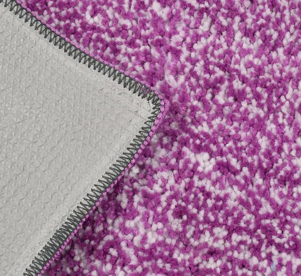 MAA_HOME_CONCEPT_Microfiber_Bathroom_Door_Mat,_Border_White,_Non-Slip_Backing,_Super_Absorbent_(Purple,_40x60_cm)