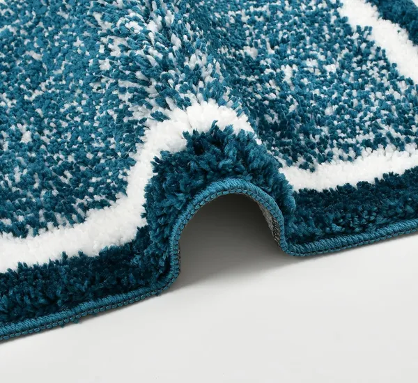 MAA_HOME_CONCEPT_Microfiber_Bathroom_Door_Mat,_Border_White,_Non-Slip_Backing,_Super_Absorbent_(Teal_Green,_40x60_cm)