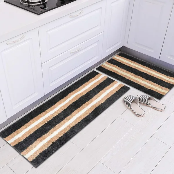 MAA_HOME_CONCEPT_Kitchen_Floor_Mat_Door_Runner_Mat_Doormat_for_Kitchen_Microfiber_Stripe_Kitchen_Mat_Size_40X60CM_40X120CM_(Grey,_40X60CM_40X120)