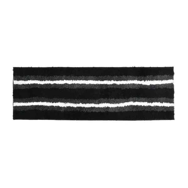 MAA_HOME_CONCEPT_Kitchen_Floor_Mat_Door_Runner_Mat_Doormat_for_Kitchen_Microfiber_Stripe_Kitchen_Mat_Size_40X60CM_40X120CM_(Black_&_White,_40X60CM_40X120)