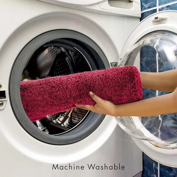 MAA_HOME_CONCEPT_(40x60_cm_Solid_1500_GSM_A20_Microfiber_Contour_Mat_Super_Absorbent/Anti-Skid_Contour_Mats_for_Bathroom/Bedroom/Door_Mat/Kitchen/Floor_Ma_40X60_CM,_40X50_CM_(Red)