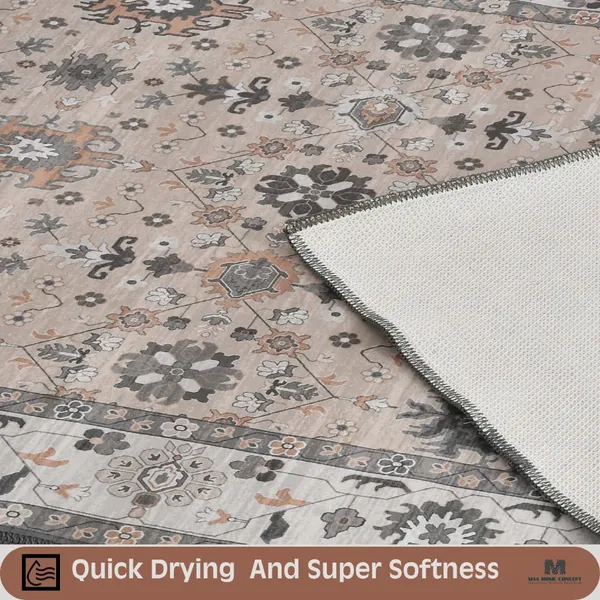 MAA_HOME_CONCEPT_Designer_Superfine_Velvet_Carpet_|_1800GSM_Velvet_Carpet/Area_Rug_for_Living_Room,_Bedroom,_Carpet_91X152_cm_or_3x5_Feet_(Beige,_3X5_Feet)