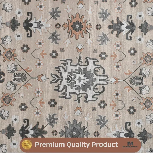 MAA_HOME_CONCEPT_Designer_Superfine_Velvet_Carpet_|_1800GSM_Velvet_Carpet/Area_Rug_for_Living_Room,_Bedroom,_Carpet_91X152_cm_or_3x5_Feet_(Beige,_3X5_Feet)