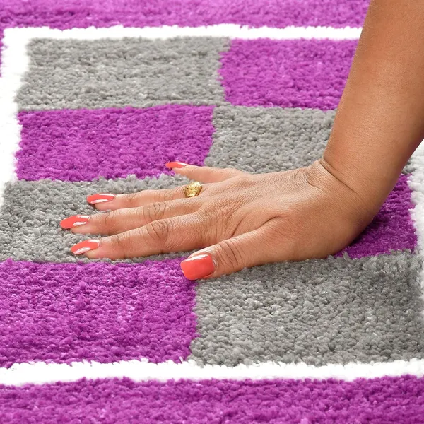 MAA_HOME_CONCEPT_Microfiber_Bathmat,_Anti-Skid_Floor_Mat,_40_x_60_cm,_Tufted_Design_(Purple)