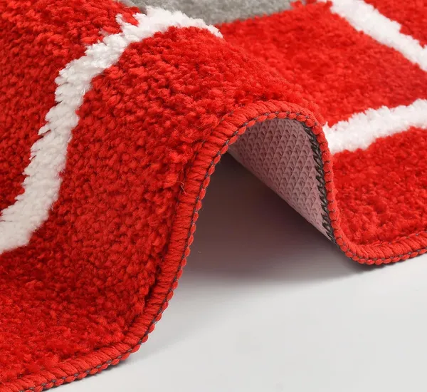MAA_HOME_CONCEPT_Microfiber_Bathmat,_Anti-Skid_Floor_Mat,_40_x_60_cm,_Tufted_Design_(Red)