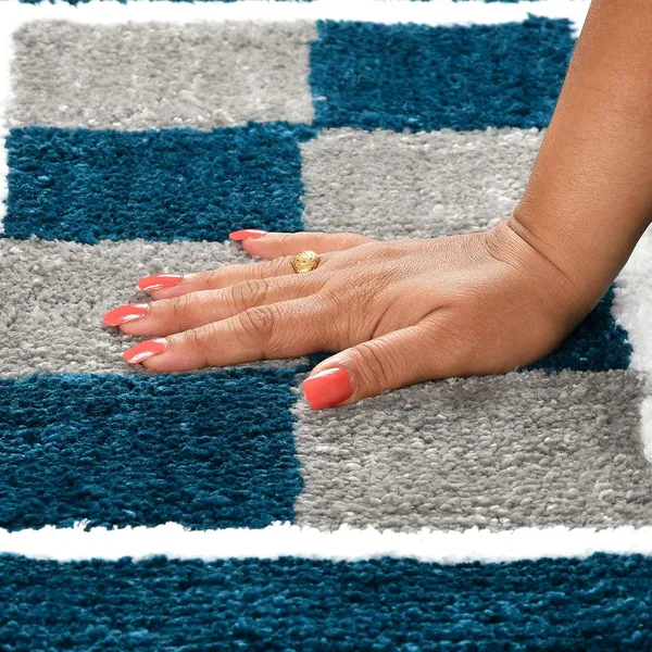 MAA_HOME_CONCEPT_Microfiber_Bathmat,_Anti-Skid_Floor_Mat,_40_x_60_cm,_Tufted_Design_(Teal_Green)