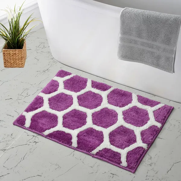 MAA_HOME_CONCEPT_Microfiber_Bathmat/Floormat/Doormat_(Purple)