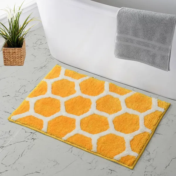 MAA_HOME_CONCEPT_Microfiber_Bathmat/Floormat/Doormat_(Yellow)