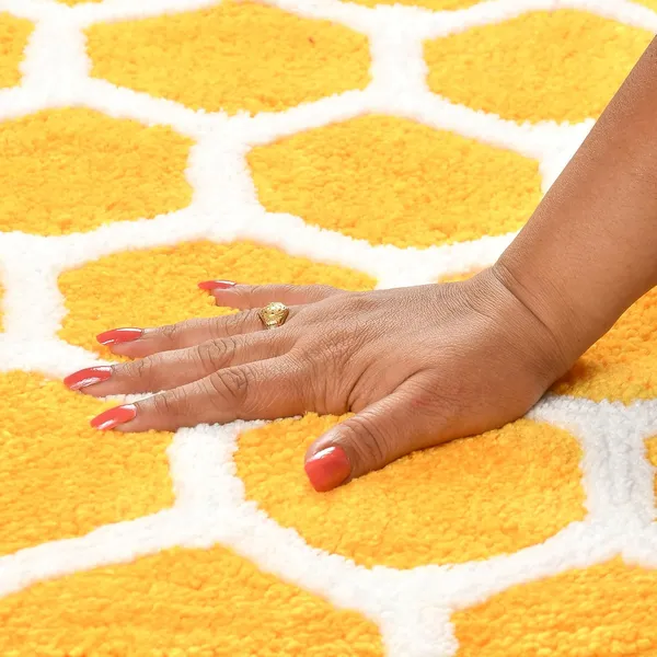 MAA_HOME_CONCEPT_Microfiber_Bathmat/Floormat/Doormat_(Yellow)