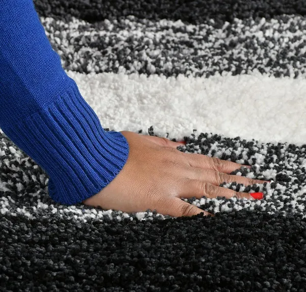 MAA_HOME_CONCEPT_Microfiber_Bath_Mat_Super_Absorbent/Anti-Skid_Mats_for_Bathroom/Bedroom/Door_Mat/Kitchen/Floor_Mat_(35X50_CM,_Black)