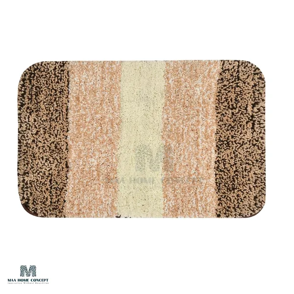 MAA_HOME_CONCEPT_Microfiber_Bath_Mat_Super_Absorbent/Anti-Skid_Mats_for_Bathroom/Bedroom/Door_Mat/Kitchen/Floor_Mat_(35X50_CM,_Brown)