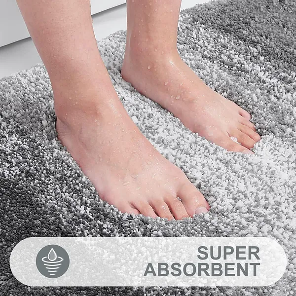 MAA_HOME_CONCEPT_Microfiber_Bath_Mat_Super_Absorbent/Anti-Skid_Mats_for_Bathroom/Bedroom/Door_Mat/Kitchen/Floor_Mat_(35X50_CM,_Grey)