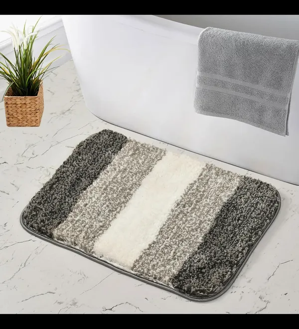 MAA_HOME_CONCEPT_Microfiber_Bath_Mat_Super_Absorbent/Anti-Skid_Mats_for_Bathroom/Bedroom/Door_Mat/Kitchen/Floor_Mat_(35X50_CM,_Lt-Grey)