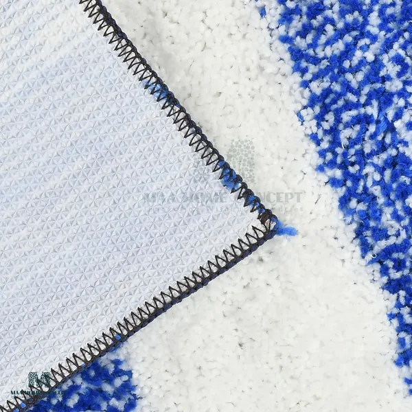 MAA_HOME_CONCEPT_Stripe_1500_GSM_A20_Microfiber_Bath_Mat_Super_Absorbent/Anti-Skid_Mats_for_Bathroom/Bedroom/Floormat/Doormat_(Blue)