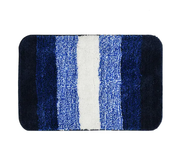 MAA_HOME_CONCEPT_Stripe_1500_GSM_A20_Microfiber_Bath_Mat_Super_Absorbent/Anti-Skid_Mats_for_Bathroom/Bedroom/Floormat/Doormat_(Blue)