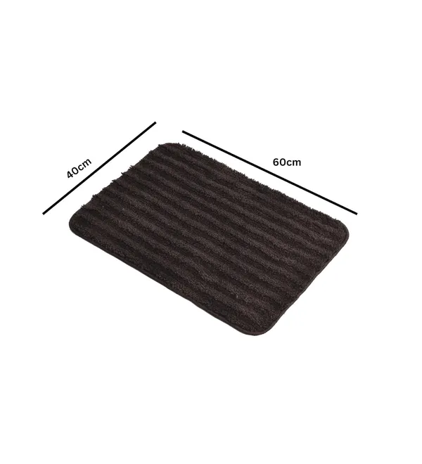 MAA_HOME_CONCEPT_Microfiber_Doormat,_BathMat_for_Bathroom,_FloorMat_for_Kitchen,_Anti-Slip_Mat,_Microfiber_Rectangular_Mat_(Brown,_40X60_CM)