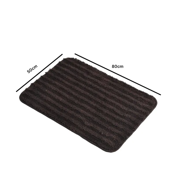 MAA_HOME_CONCEPT_Microfiber_Bath_Mat_Super_Absorbent/Anti-Skid_Mats_for_Bathroom/Bedroom/Door_Mat/Kitchen/Floor_Mat_(Brown)