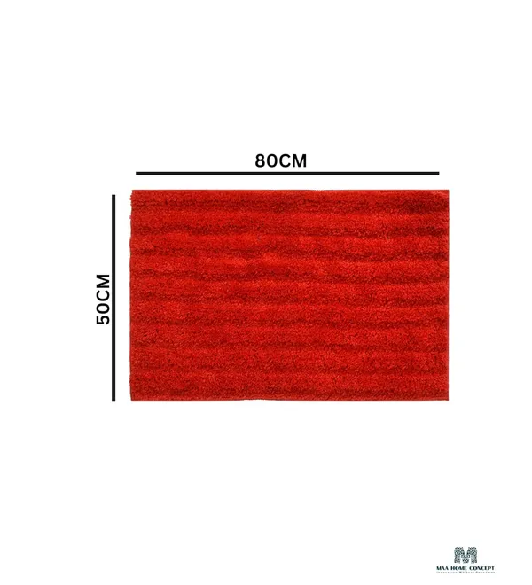 MAA_HOME_CONCEPT_Microfiber_Doormat,_BathMat_for_Bathroom,_FloorMat_for_Kitchen,_Anti-Slip_Mat,_Microfiber_Rectangular_Mat_(RED,_50X80_CM)