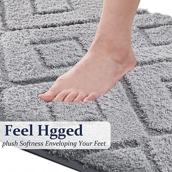 MAA_HOME_CONCEPT_Microfiber_Rugs_Bath_Mat_Super_Absorbent/Anti-Skid_Mats/Bedroom/Door_Mat/Kitchen/Mat_(LT._Grey,_40X60_CM)